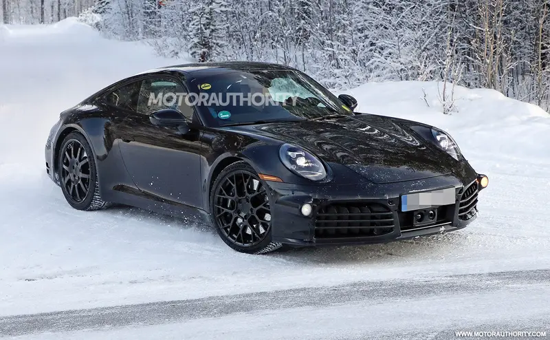 新款保時捷911原型車諜照曝光 預計2023年亮相